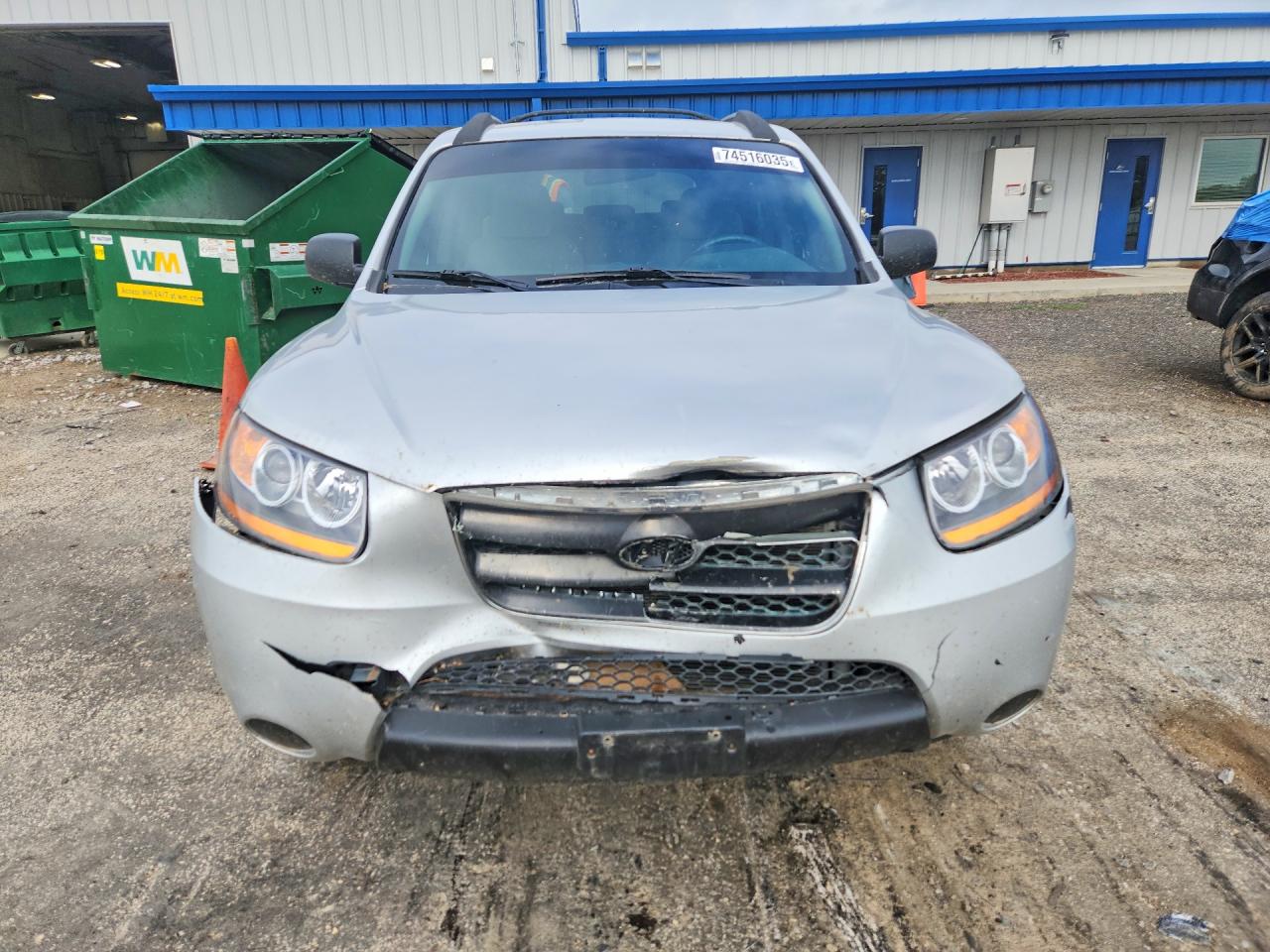2009 Hyundai Santa Fe Gls Silver vin: 5NMSG73D39H256657