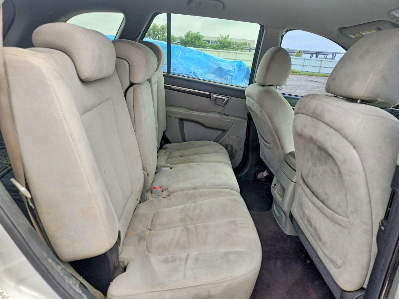 2009 Hyundai Santa Fe Gls Silver vin: 5NMSG73D39H256657
