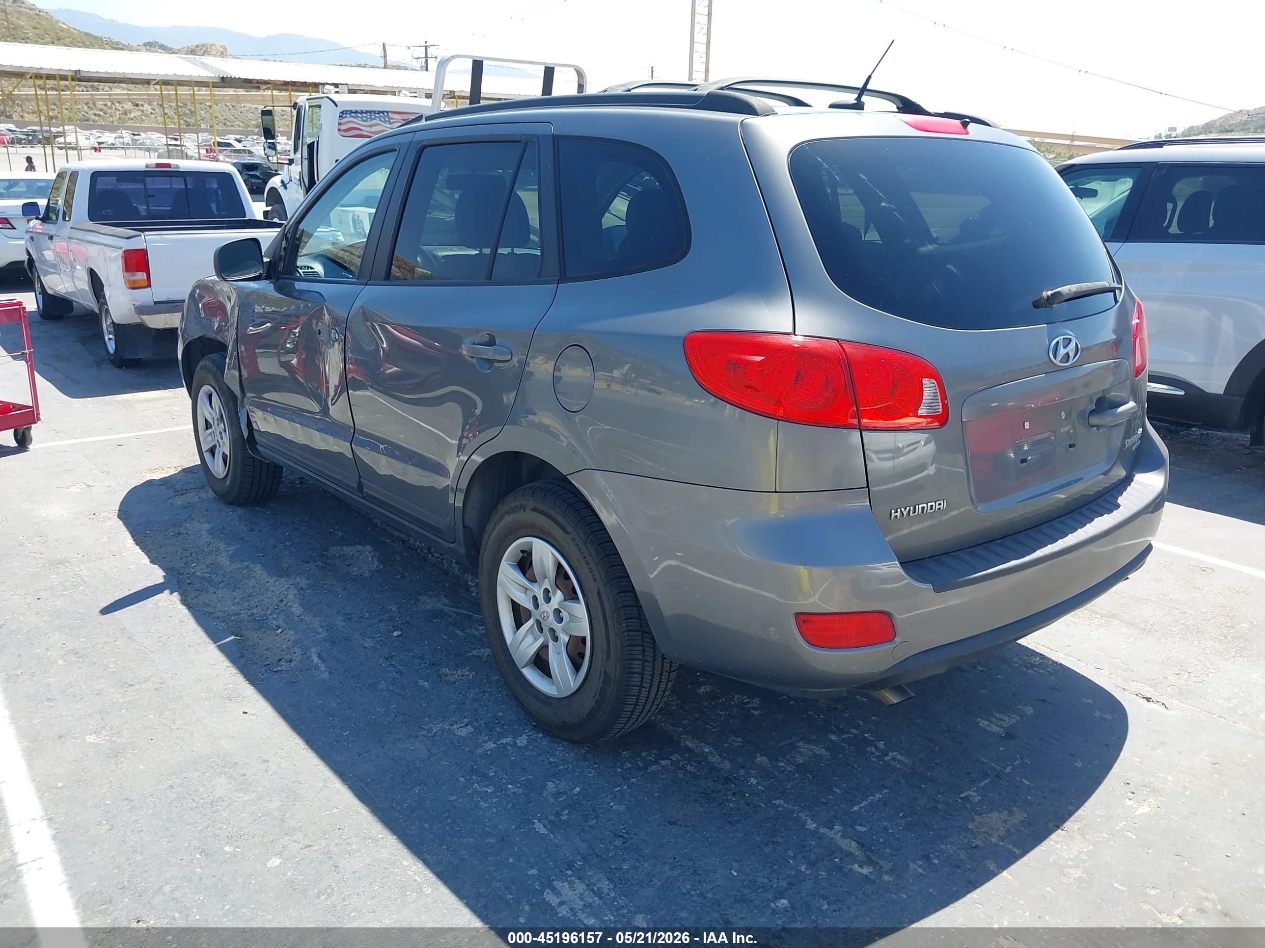 2009 Hyundai Santa Fe Gls Серебряный vin: 5NMSG73D39H288590