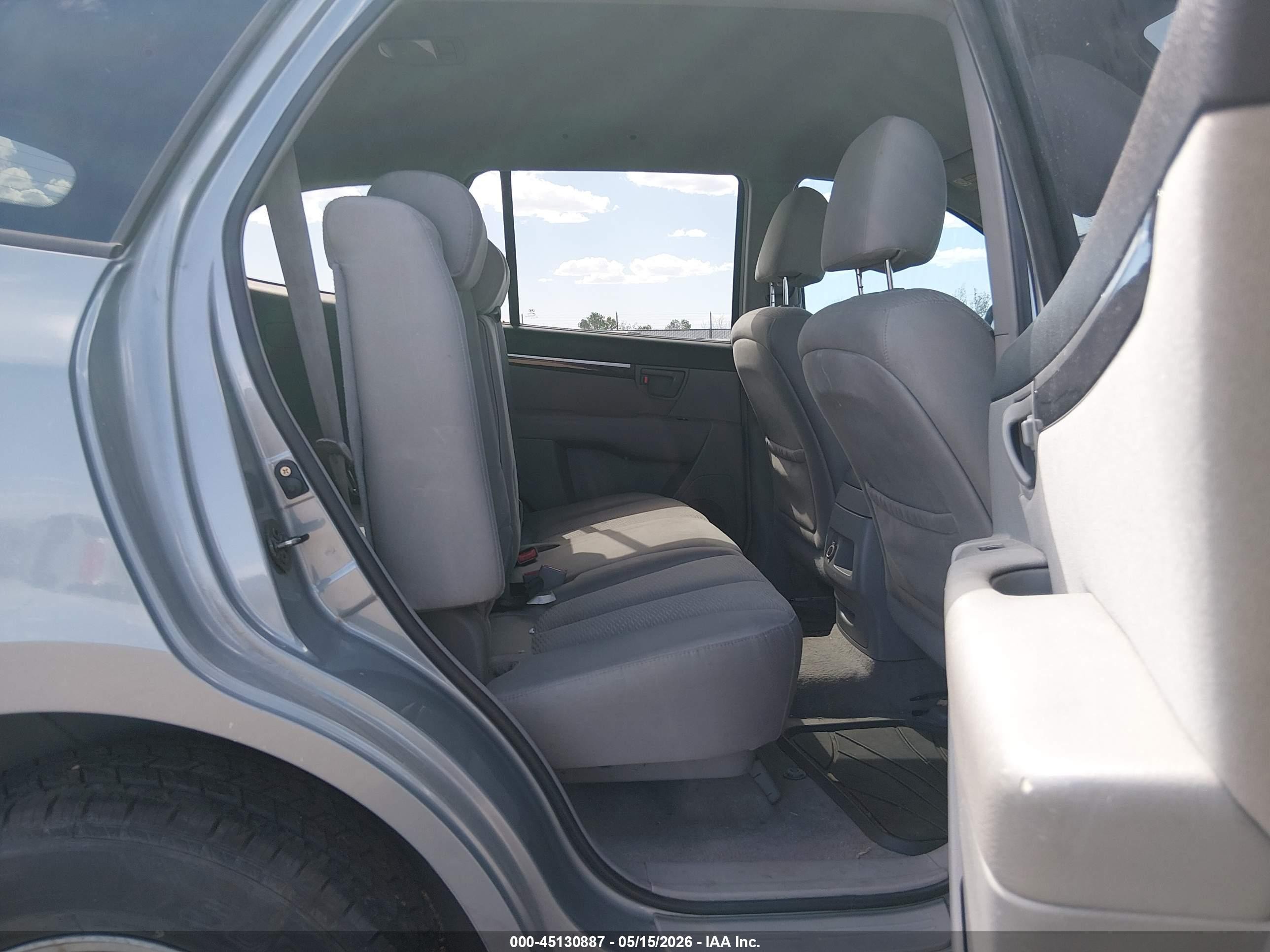 2007 Hyundai Santa Fe Gls Gray vin: 5NMSG73D47H002985
