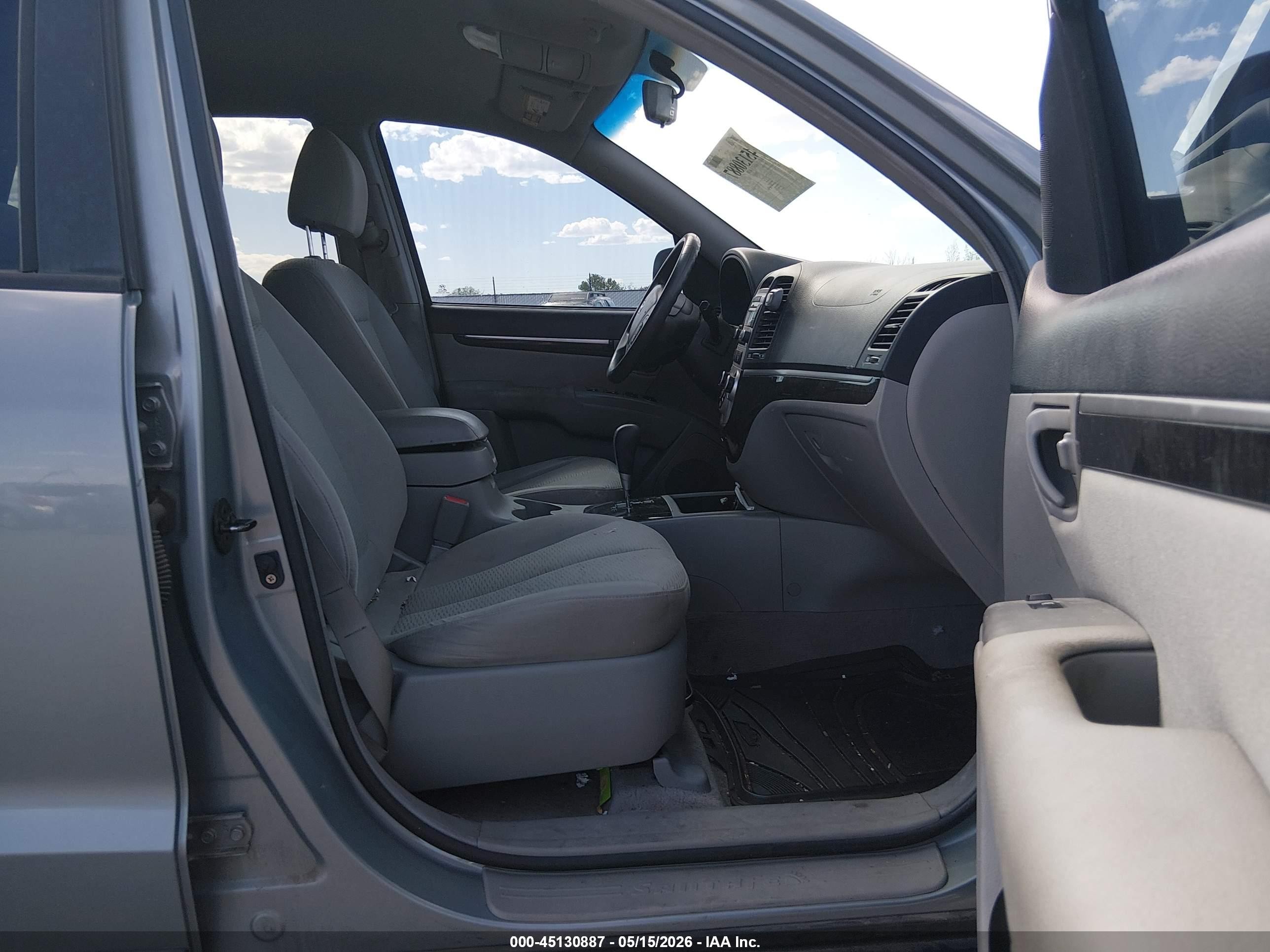 2007 Hyundai Santa Fe Gls Gray vin: 5NMSG73D47H002985