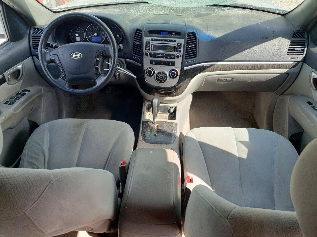 2008 Hyundai Santa Fe Gls Silver vin: 5NMSG73D48H132976