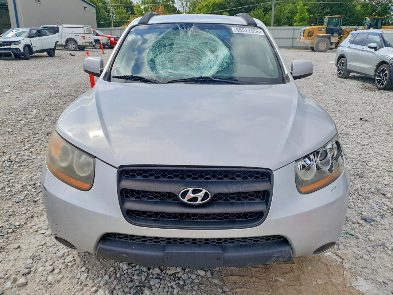 2008 Hyundai Santa Fe Gls Silver vin: 5NMSG73D48H132976