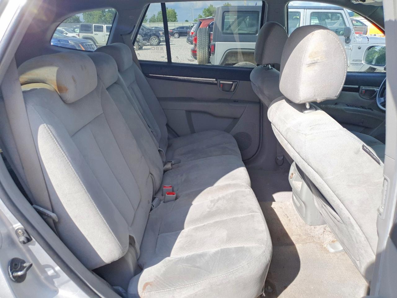 2008 Hyundai Santa Fe Gls Silver vin: 5NMSG73D48H132976