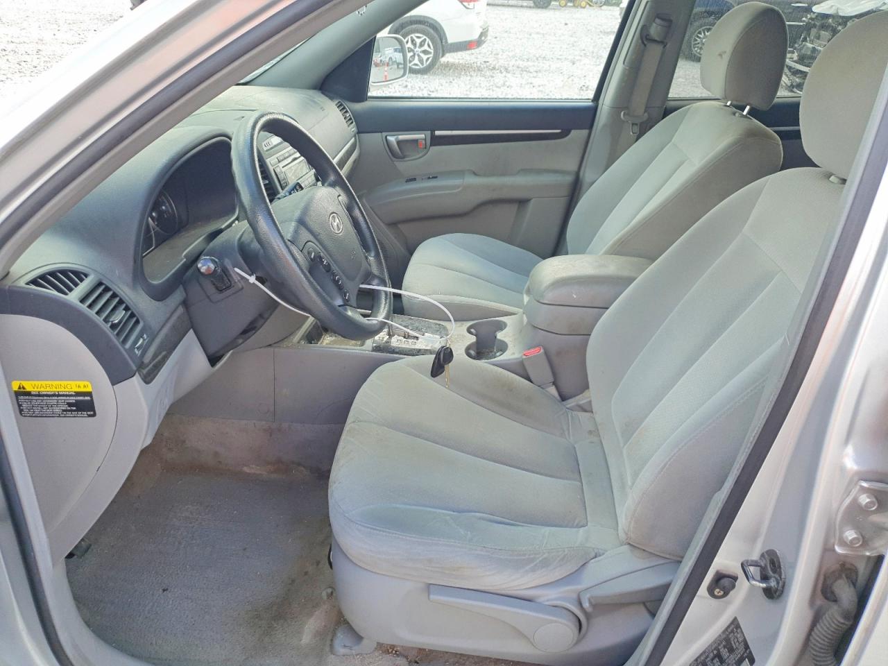 2008 Hyundai Santa Fe Gls Silver vin: 5NMSG73D48H132976