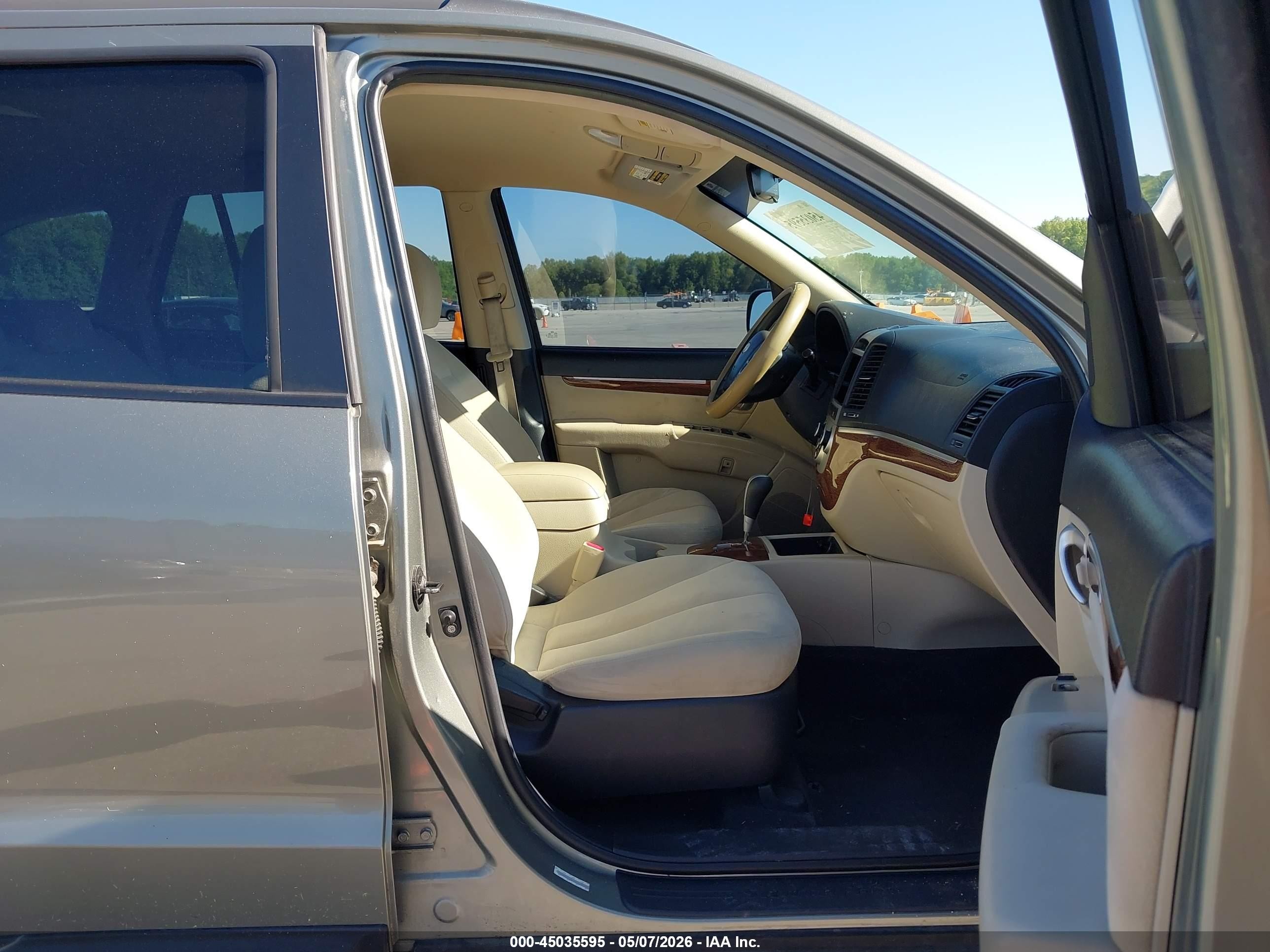 2008 Hyundai Santa Fe Gls Gray vin: 5NMSG73D48H143900