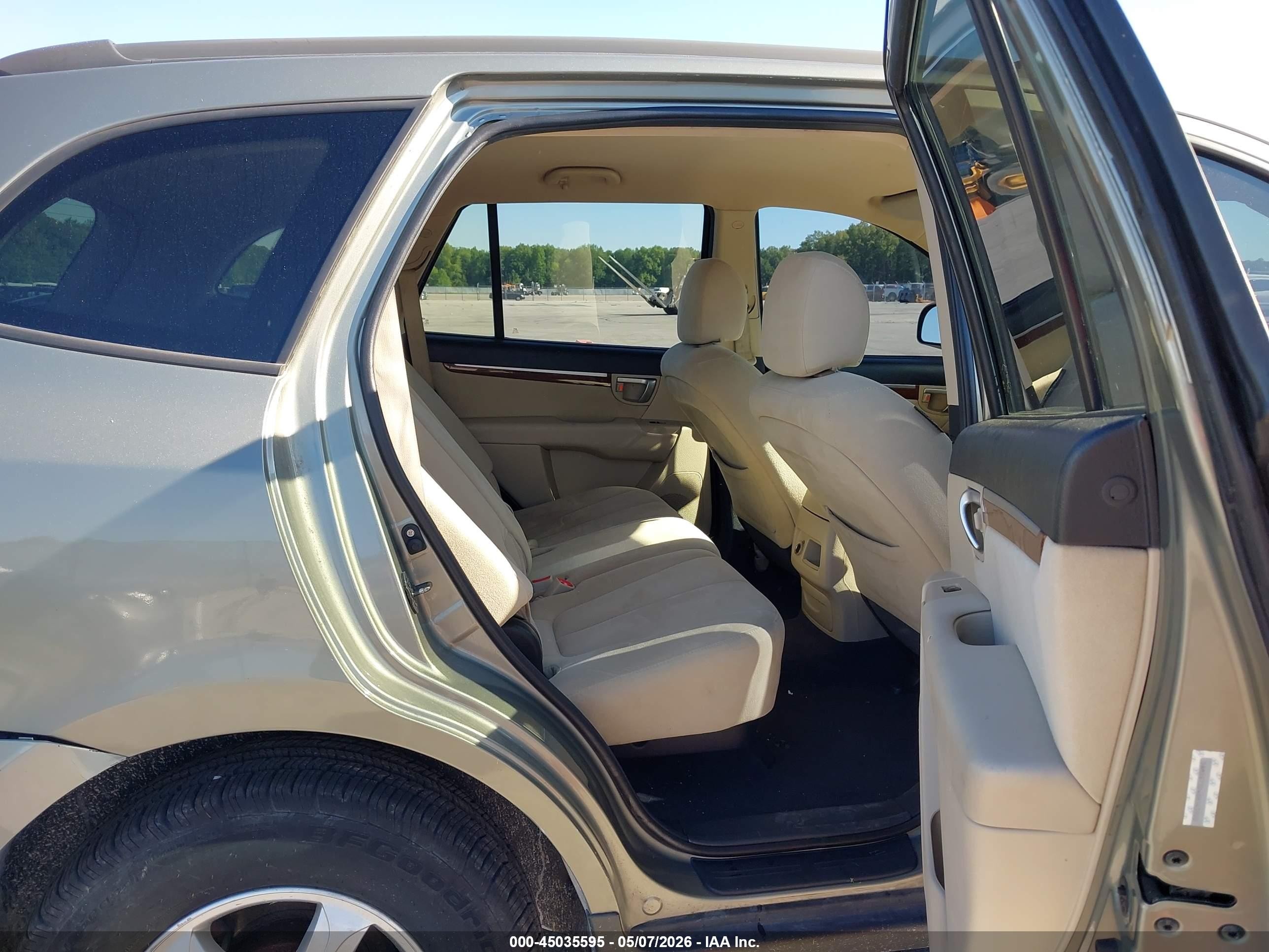 2008 Hyundai Santa Fe Gls Gray vin: 5NMSG73D48H143900