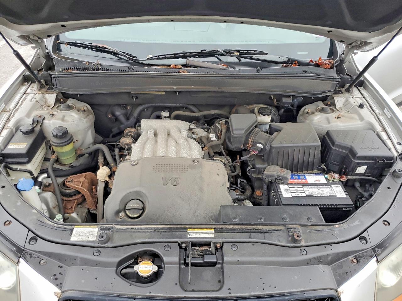 2008 Hyundai Santa Fe Gls Серебряный vin: 5NMSG73D48H205621