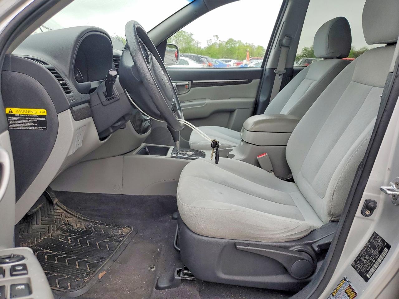 2008 Hyundai Santa Fe Gls Серебряный vin: 5NMSG73D48H205621