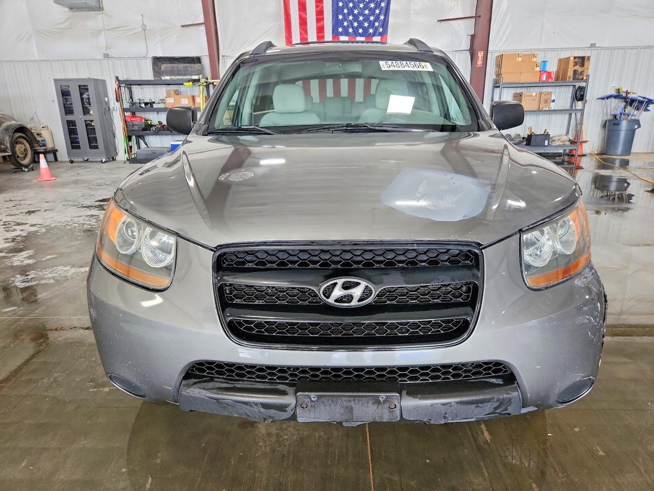 2009 Hyundai Santa Fe Gls Gray vin: 5NMSG73D49H244419