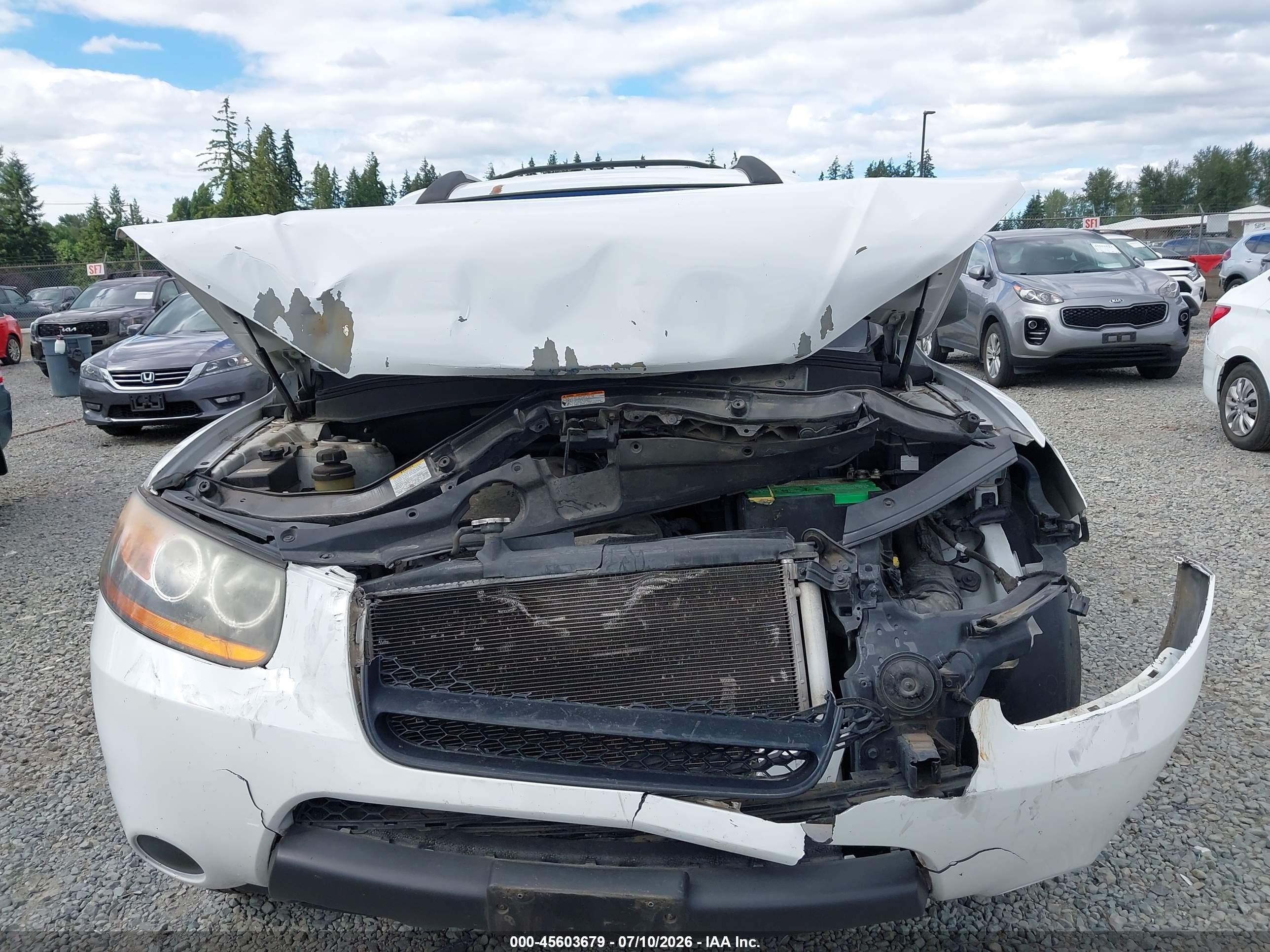 2009 Hyundai Santa Fe Gls White vin: 5NMSG73D49H279218