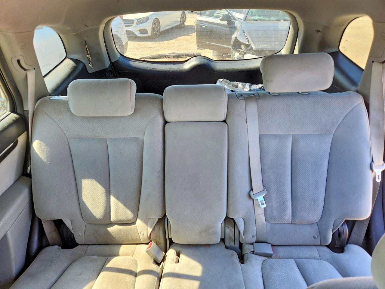 2009 Hyundai Santa Fe Gls Белый vin: 5NMSG73D49H289344