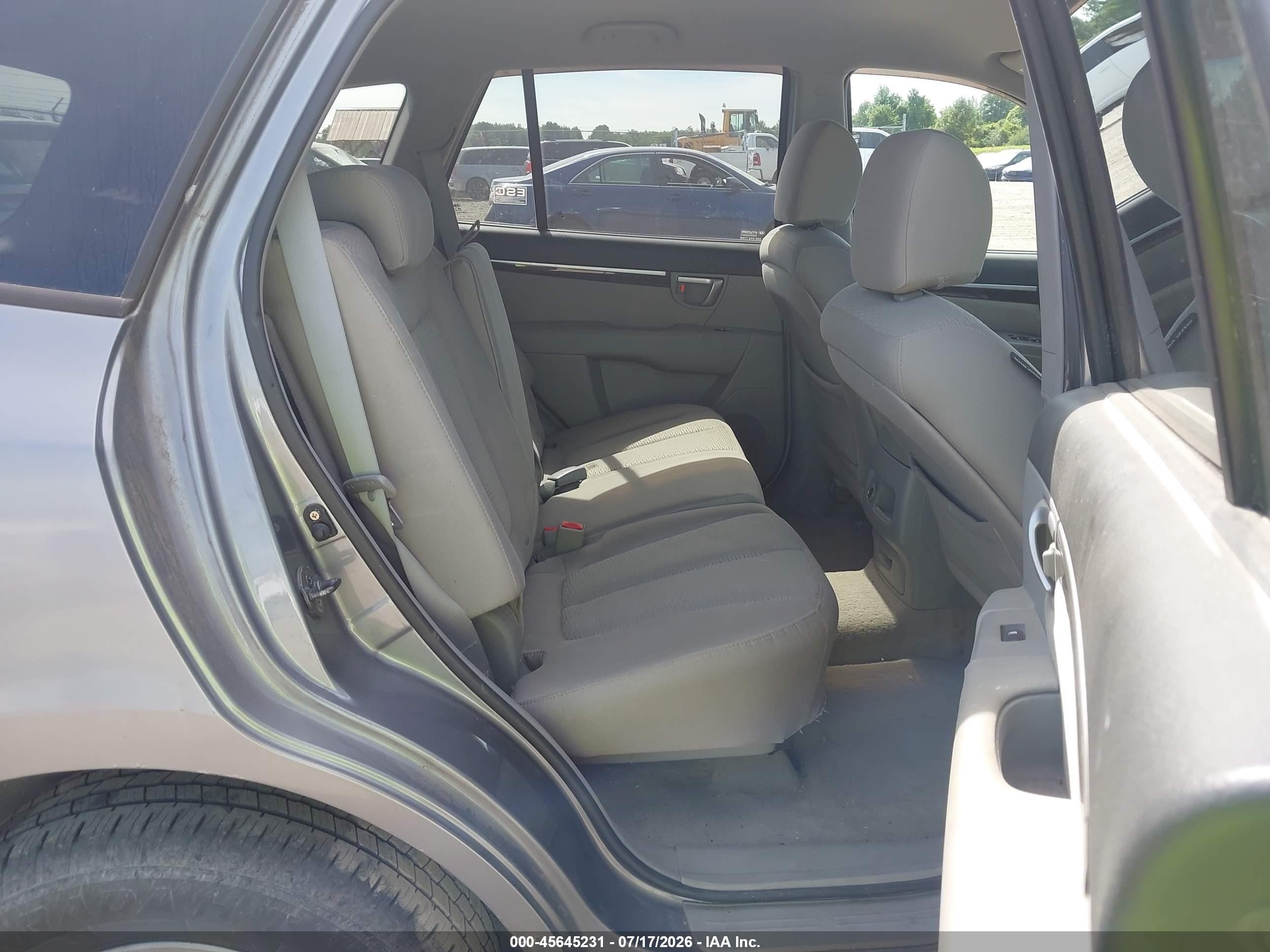 2007 Hyundai Santa Fe Gls Серебряный vin: 5NMSG73D57H083382