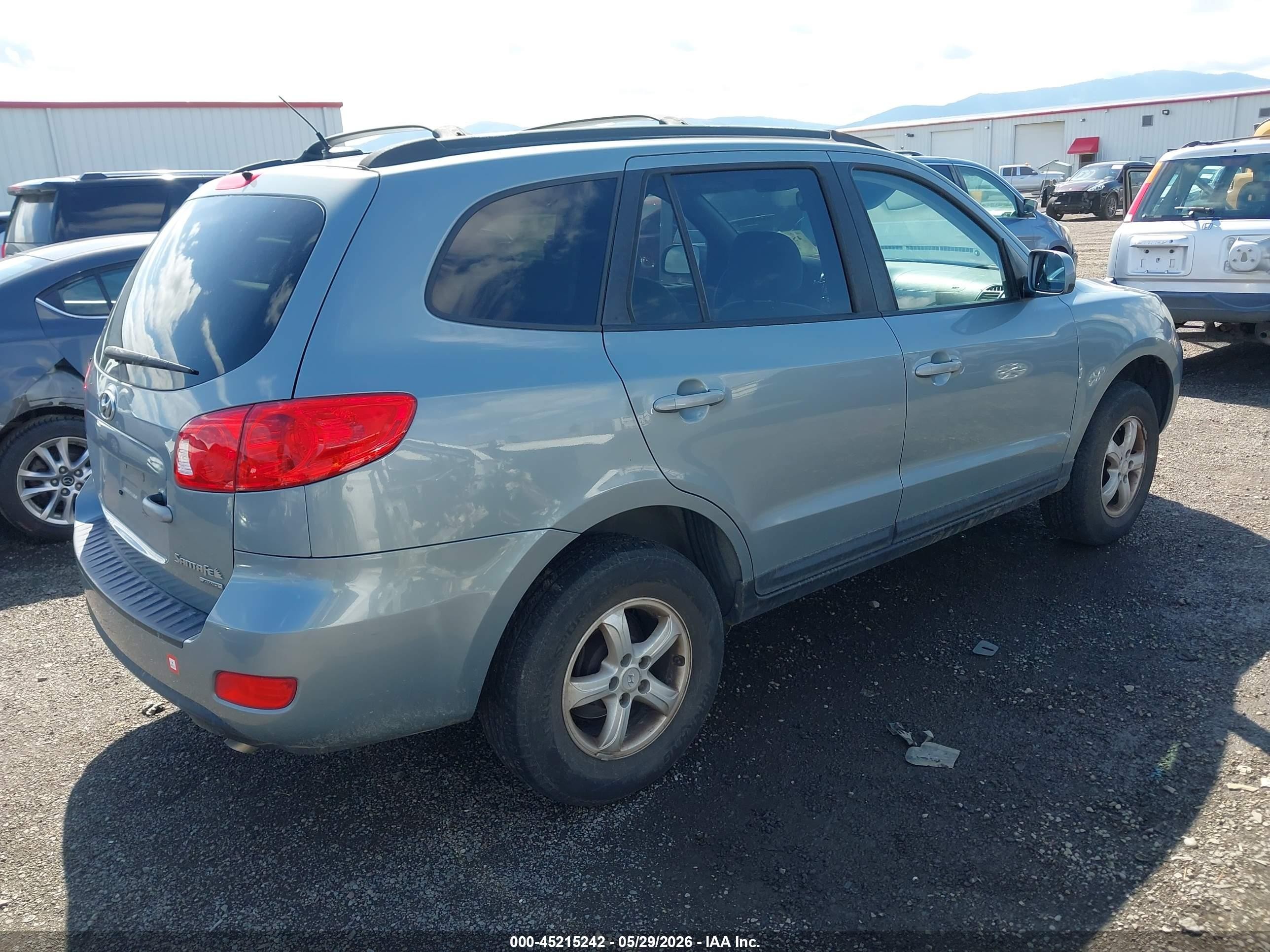 2008 Hyundai Santa Fe Gls Pewter vin: 5NMSG73D58H203876