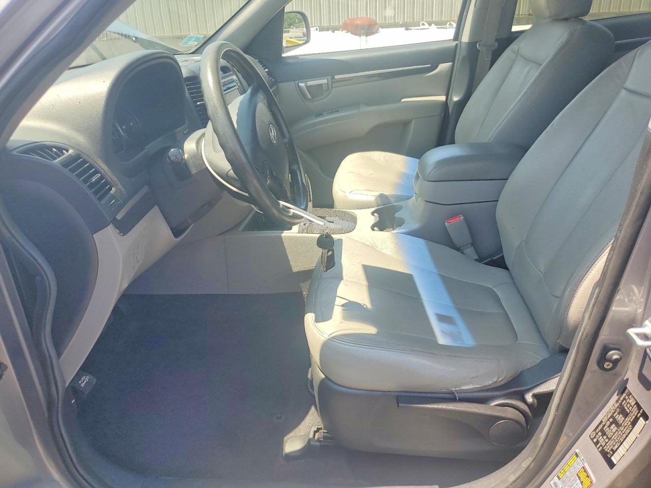 2008 Hyundai Santa Fe Gls Silver vin: 5NMSG73D58H206521