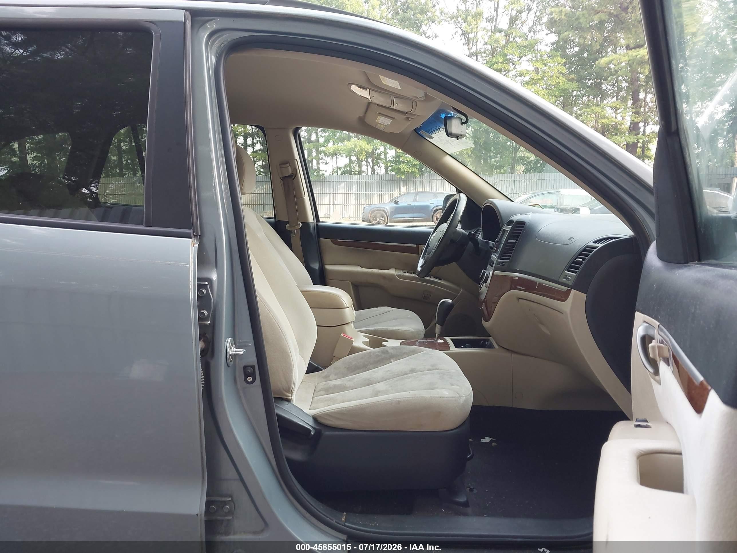 2008 Hyundai Santa Fe Gls Blue vin: 5NMSG73D58H212304