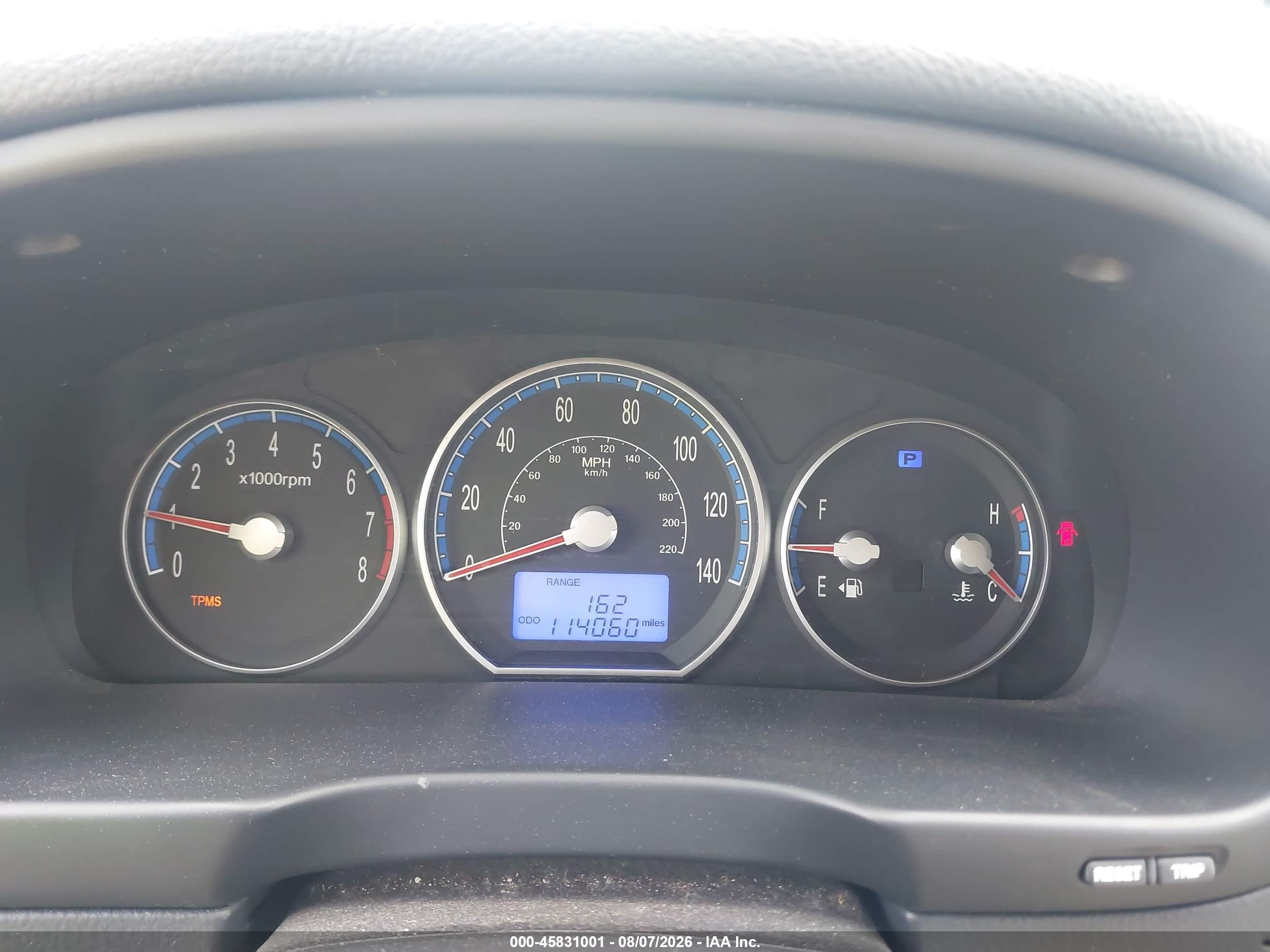 2009 Hyundai Santa Fe Gls Белый vin: 5NMSG73D59H266154