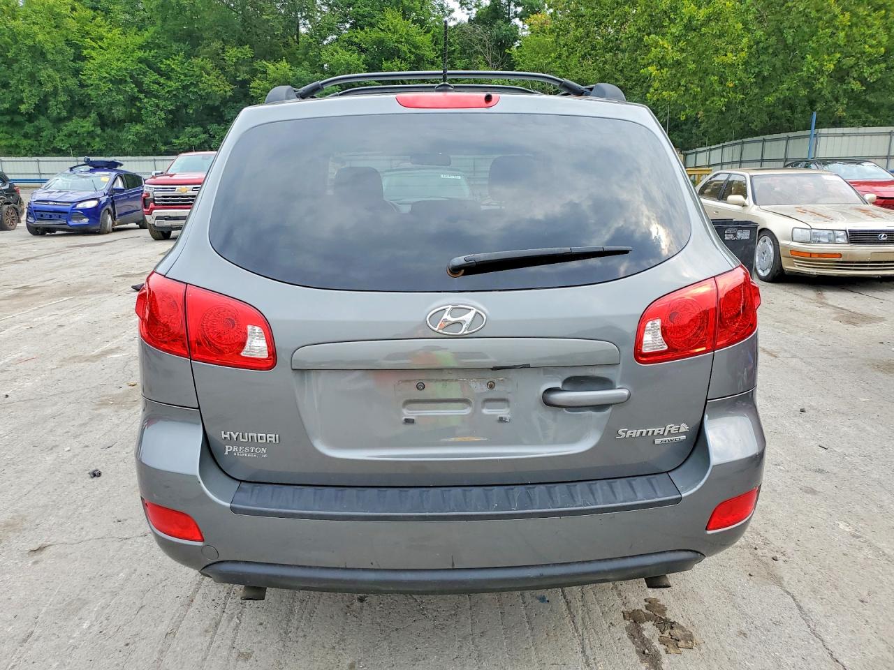 2009 Hyundai Santa Fe Gls Gray vin: 5NMSG73D59H319967