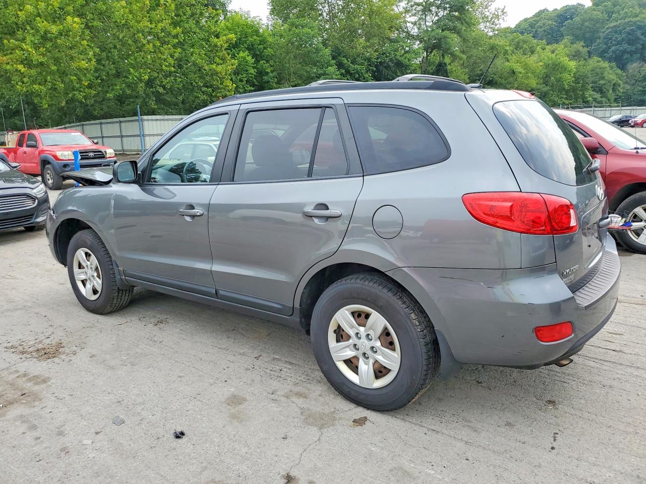 2009 Hyundai Santa Fe Gls Gray vin: 5NMSG73D59H319967