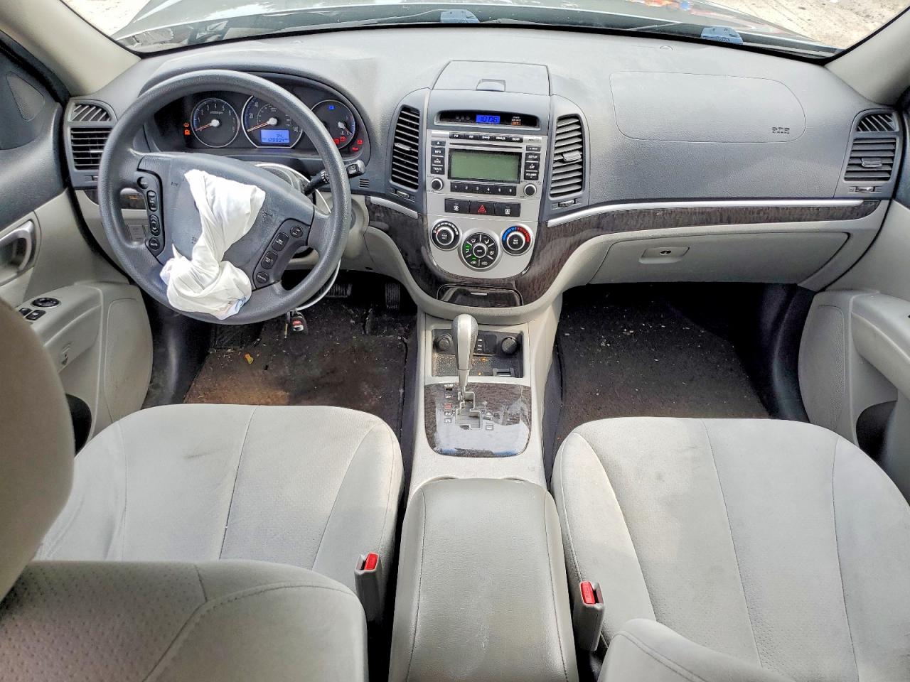 2009 Hyundai Santa Fe Gls Gray vin: 5NMSG73D59H319967