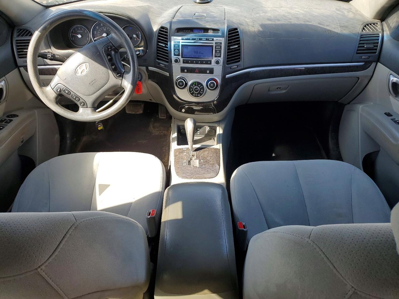 2009 Hyundai Santa Fe Gray vin: 5NMSG73D59H322223