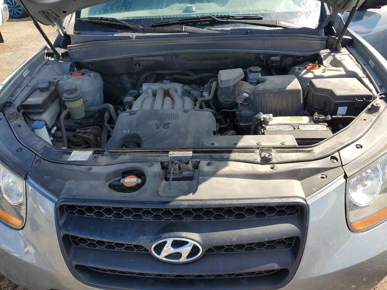 2009 Hyundai Santa Fe Gray vin: 5NMSG73D59H322223