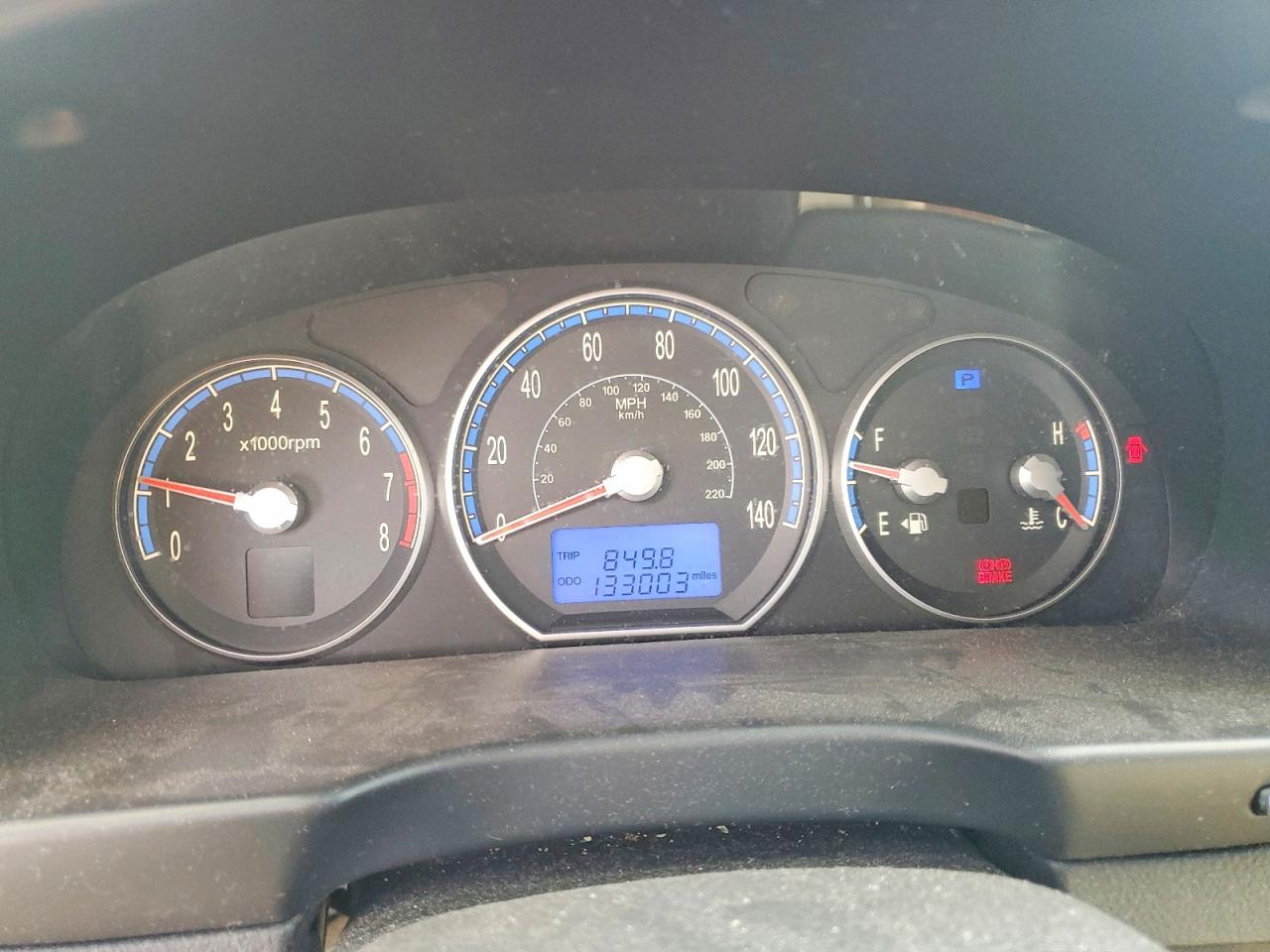 2007 Hyundai Santa Fe Gls Burgundy vin: 5NMSG73D67H076859
