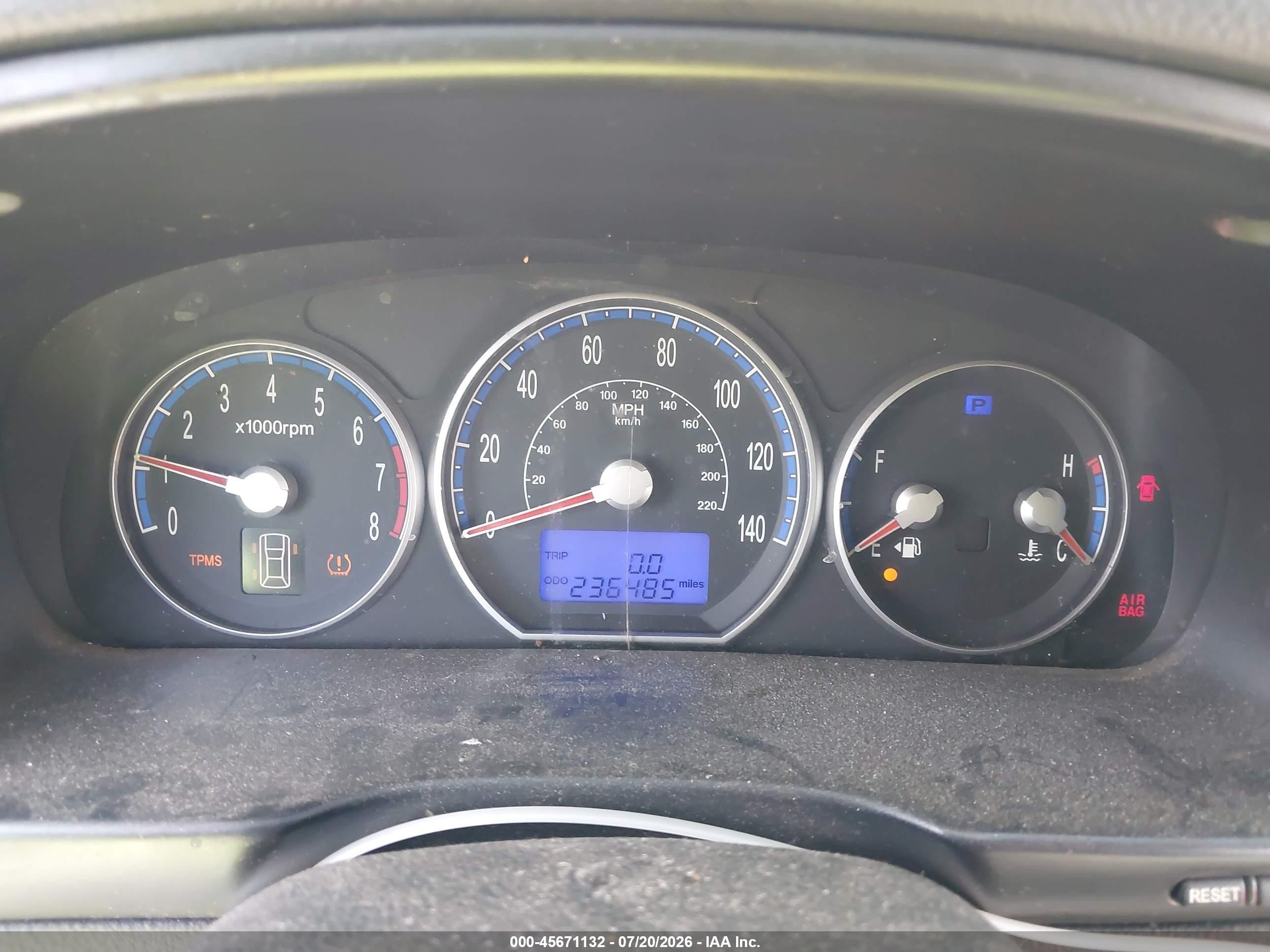 2008 Hyundai Santa Fe Gls Черный vin: 5NMSG73D68H163887
