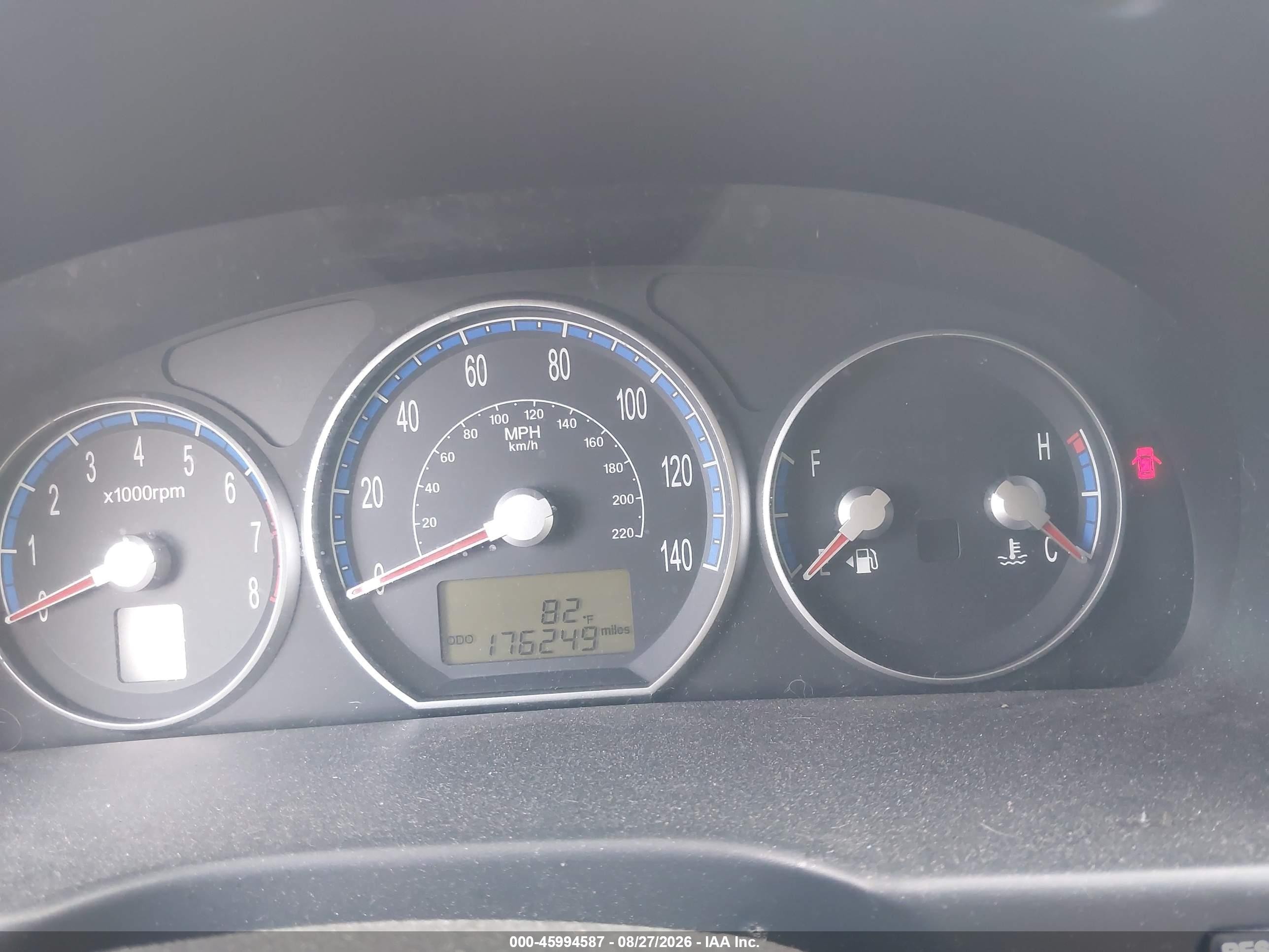 2008 Hyundai Santa Fe Gls Light Blue vin: 5NMSG73D68H183542