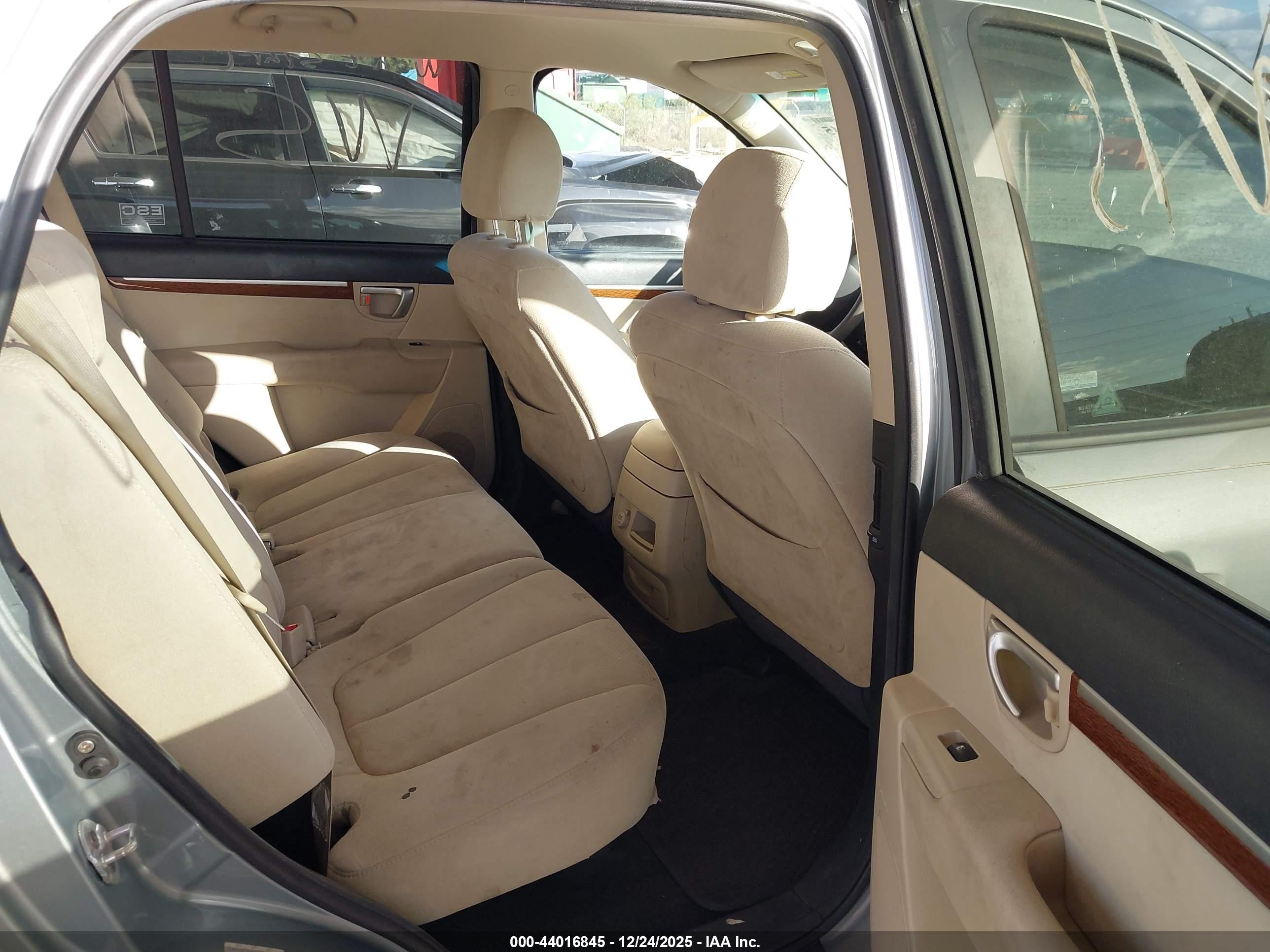 2008 Hyundai Santa Fe Gls Light Blue vin: 5NMSG73D68H209363