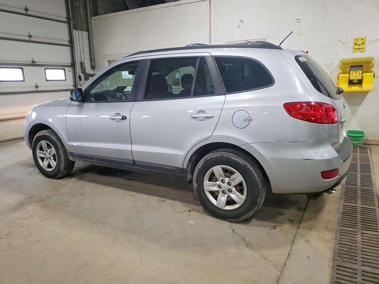 2009 Hyundai Santa Fe Gls Silver vin: 5NMSG73D69H276403