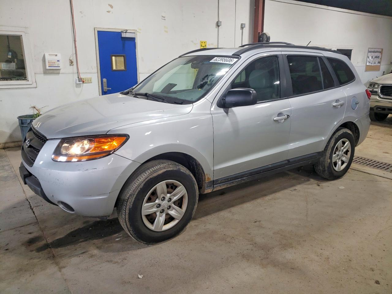 2009 Hyundai Santa Fe Gls Silver vin: 5NMSG73D69H276403