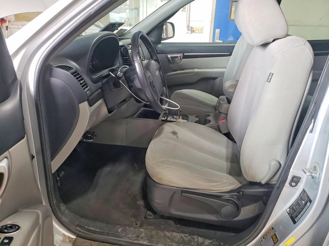 2009 Hyundai Santa Fe Gls Silver vin: 5NMSG73D69H276403