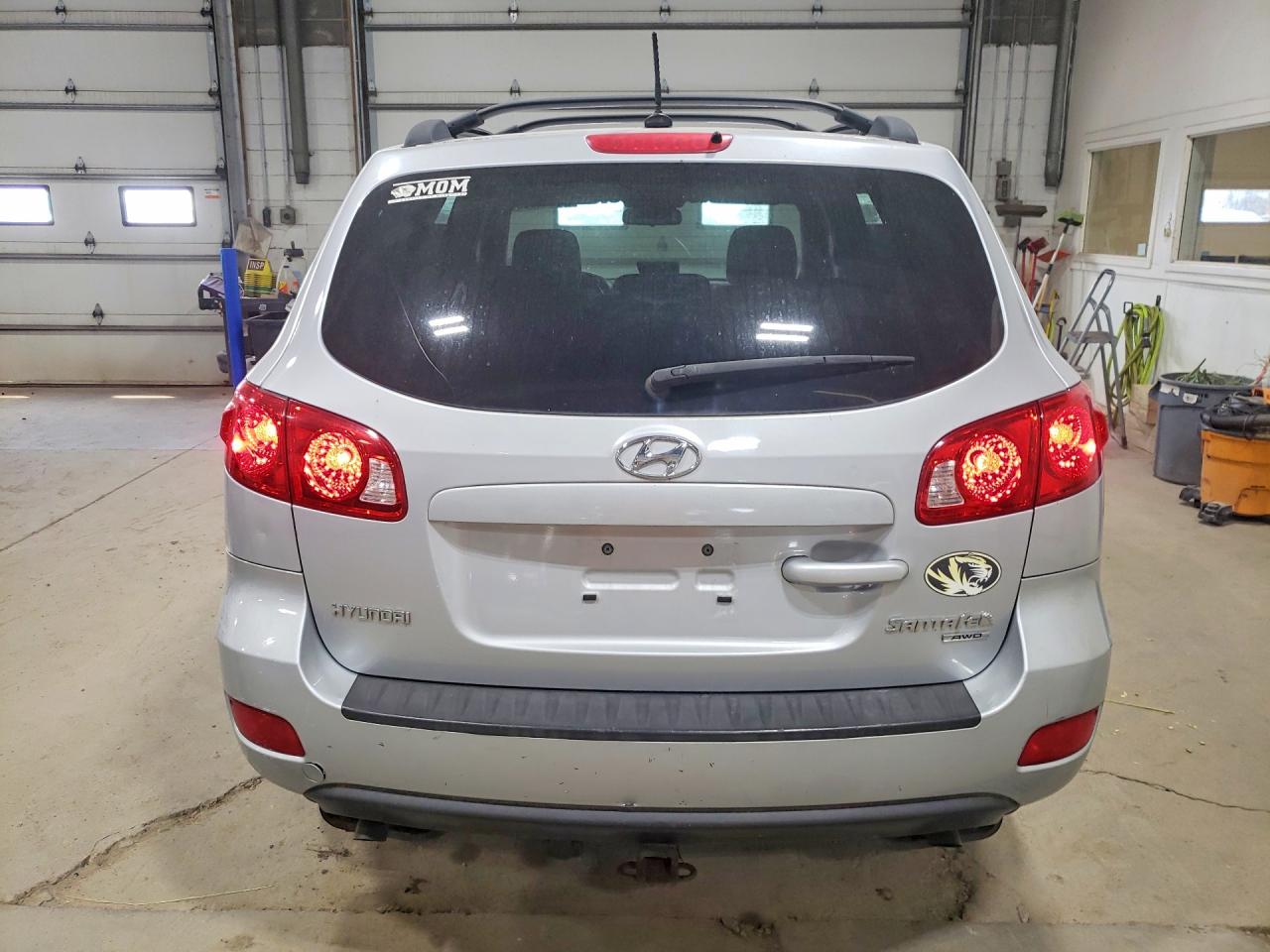 2009 Hyundai Santa Fe Gls Silver vin: 5NMSG73D69H276403