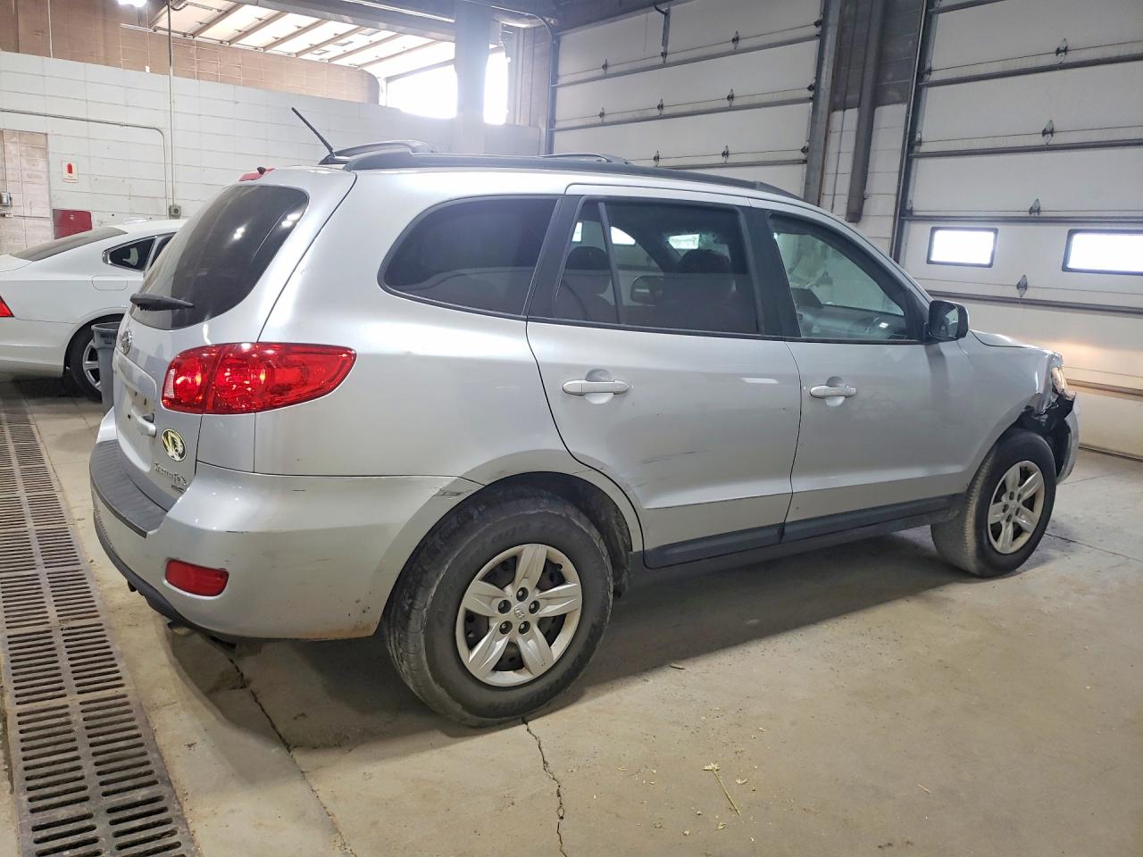 2009 Hyundai Santa Fe Gls Silver vin: 5NMSG73D69H276403