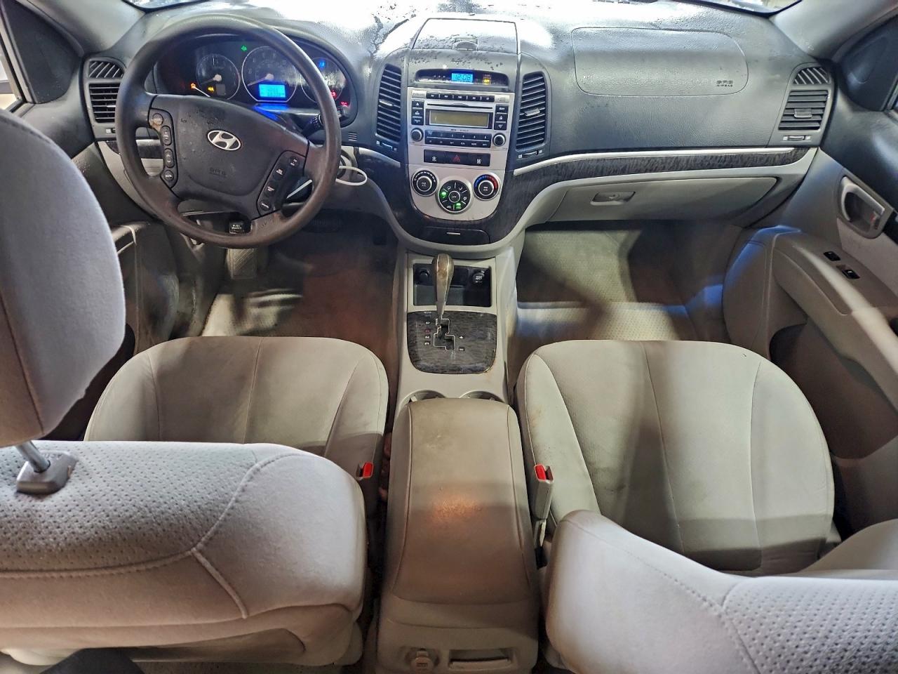2008 Hyundai Santa Fe Gls Silver vin: 5NMSG73D78H134348