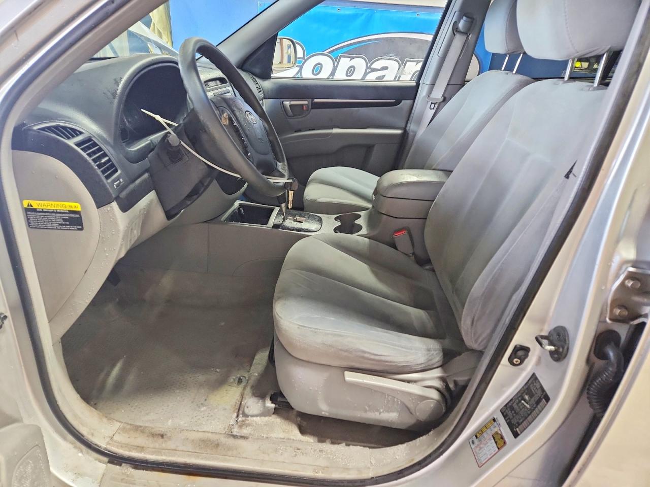 2008 Hyundai Santa Fe Gls Silver vin: 5NMSG73D78H134348