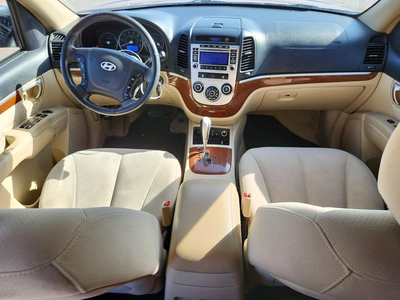 2009 Hyundai Santa Fe Gls Темно-бордовый vin: 5NMSG73D79H321087