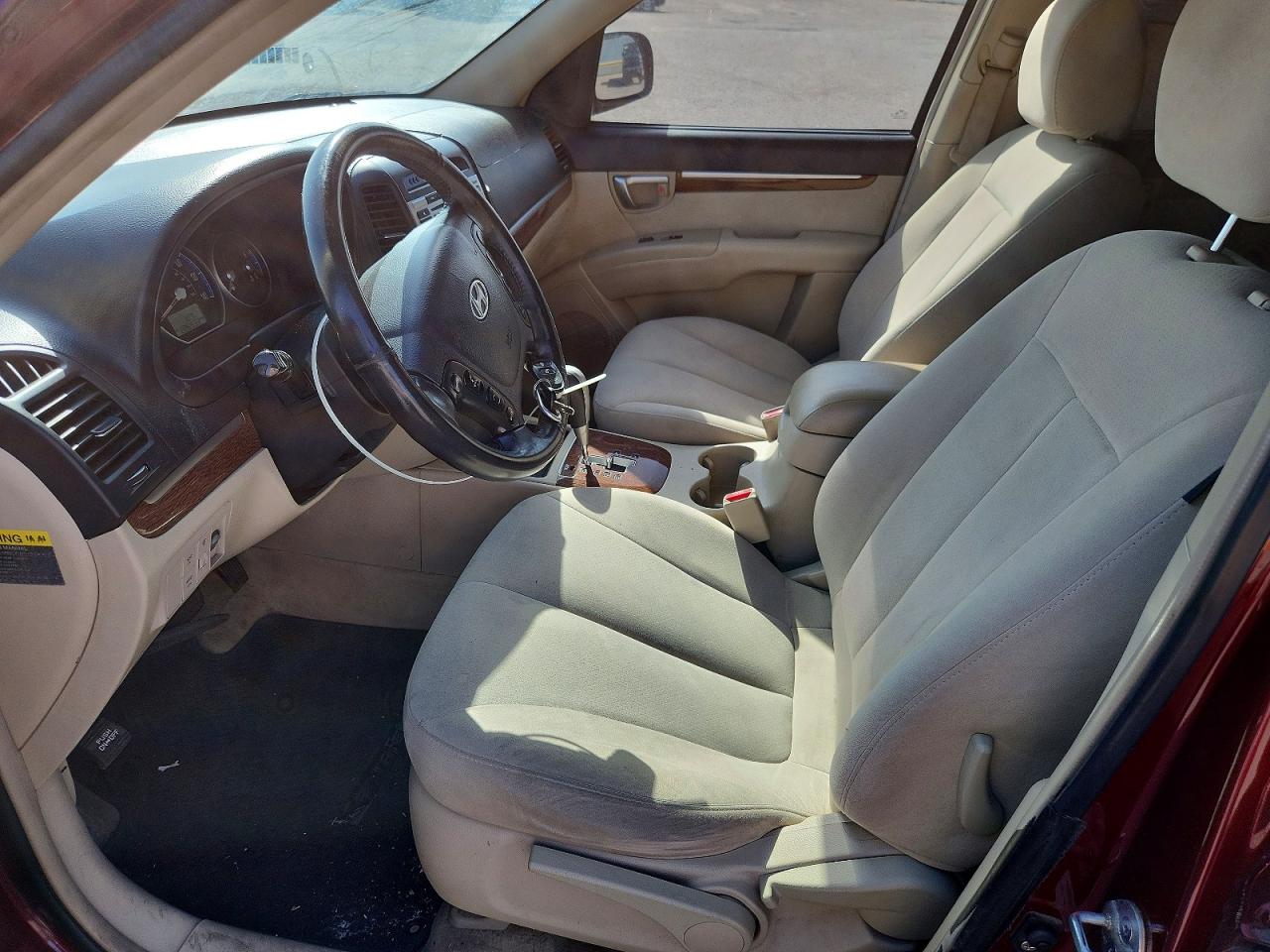 2009 Hyundai Santa Fe Gls Темно-бордовый vin: 5NMSG73D79H321087