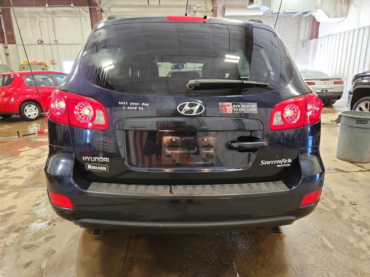 2008 Hyundai Santa Fe Gls Blue vin: 5NMSG73D88H136707