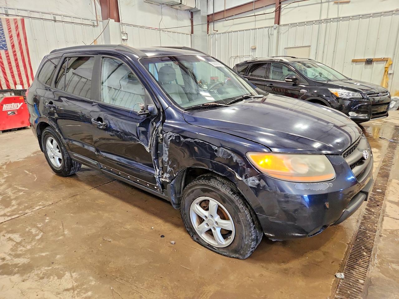 2008 Hyundai Santa Fe Gls Blue vin: 5NMSG73D88H136707