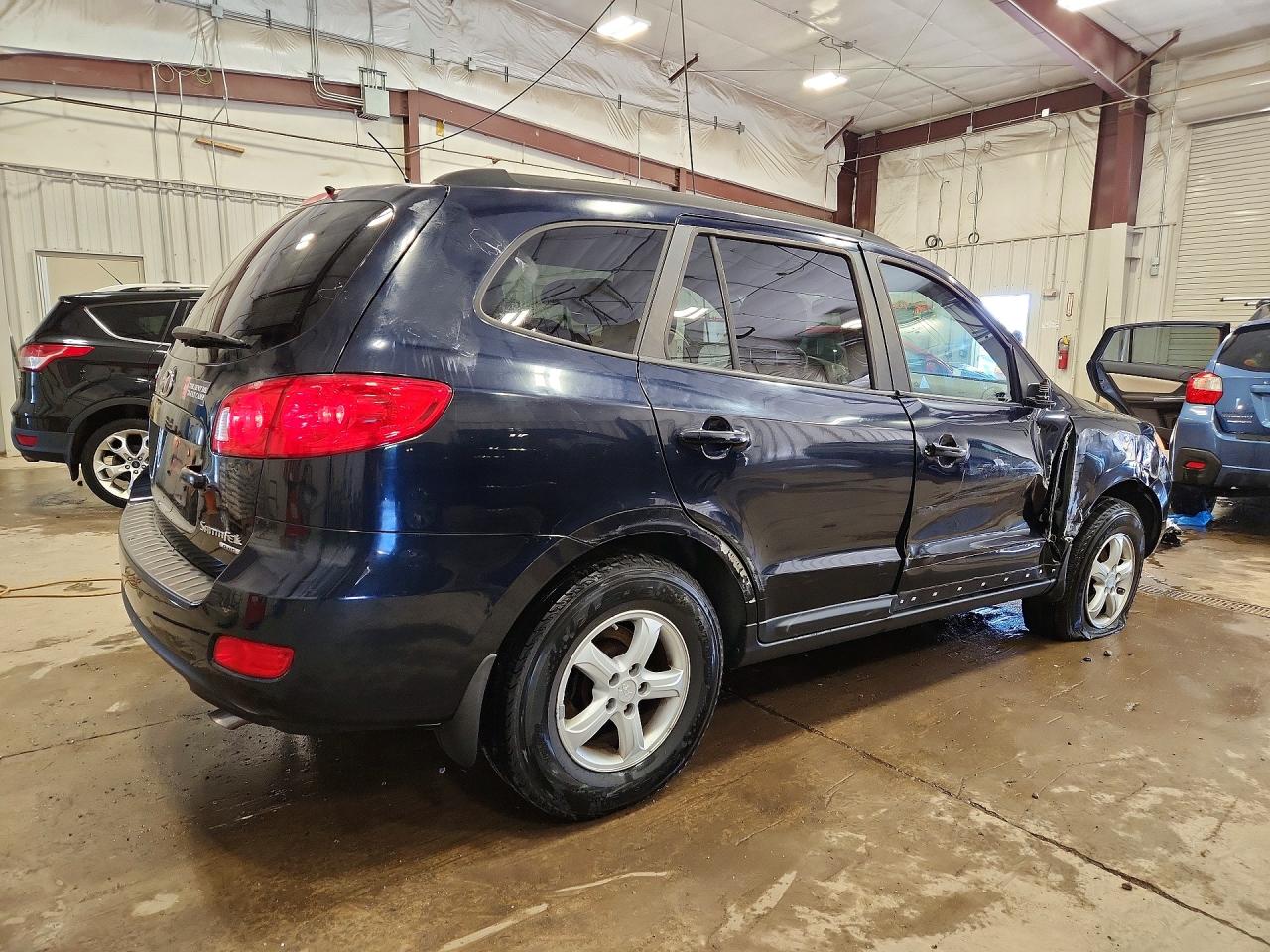 2008 Hyundai Santa Fe Gls Blue vin: 5NMSG73D88H136707