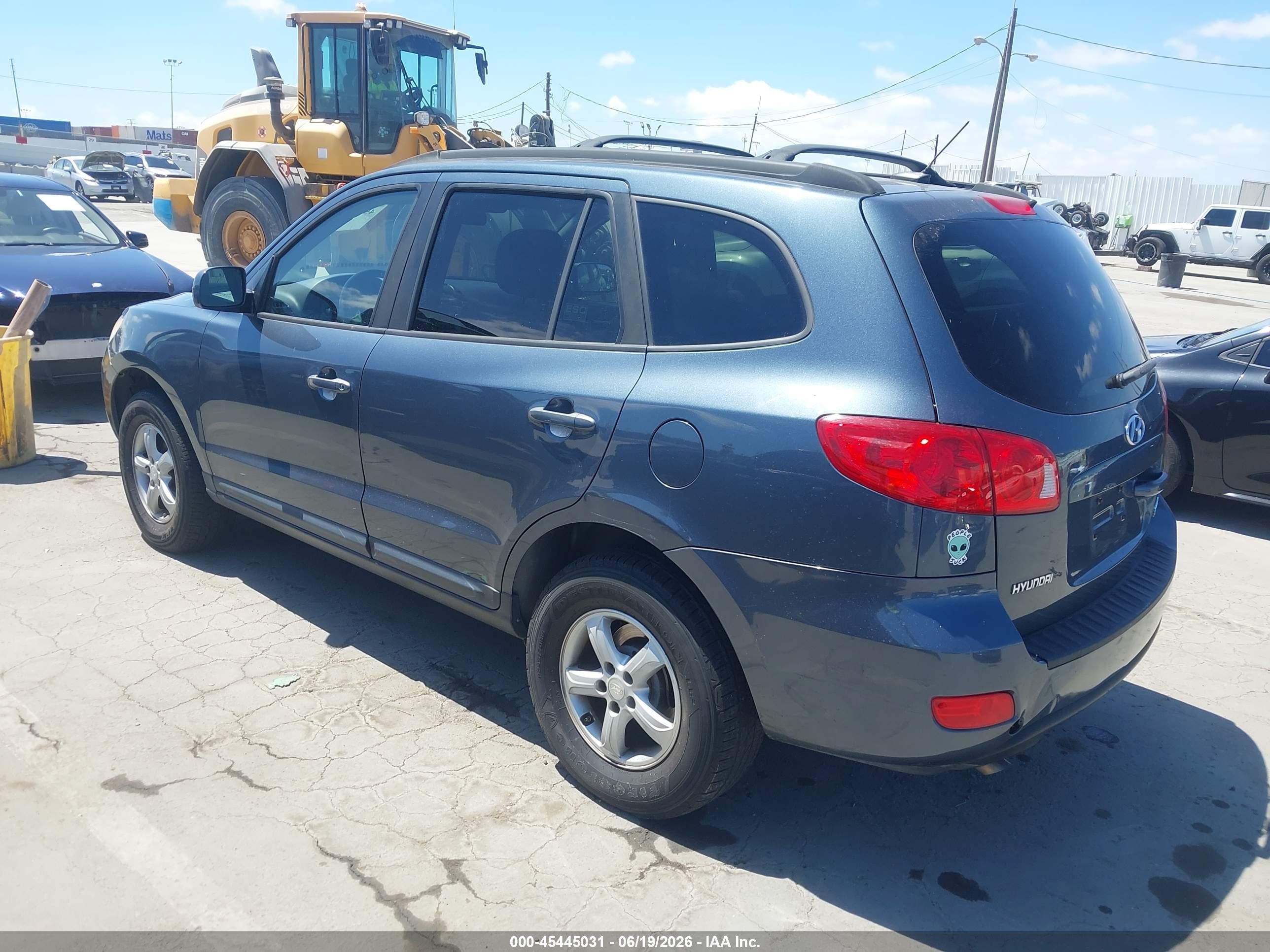 2008 Hyundai Santa Fe Gls Blue vin: 5NMSG73D88H153345