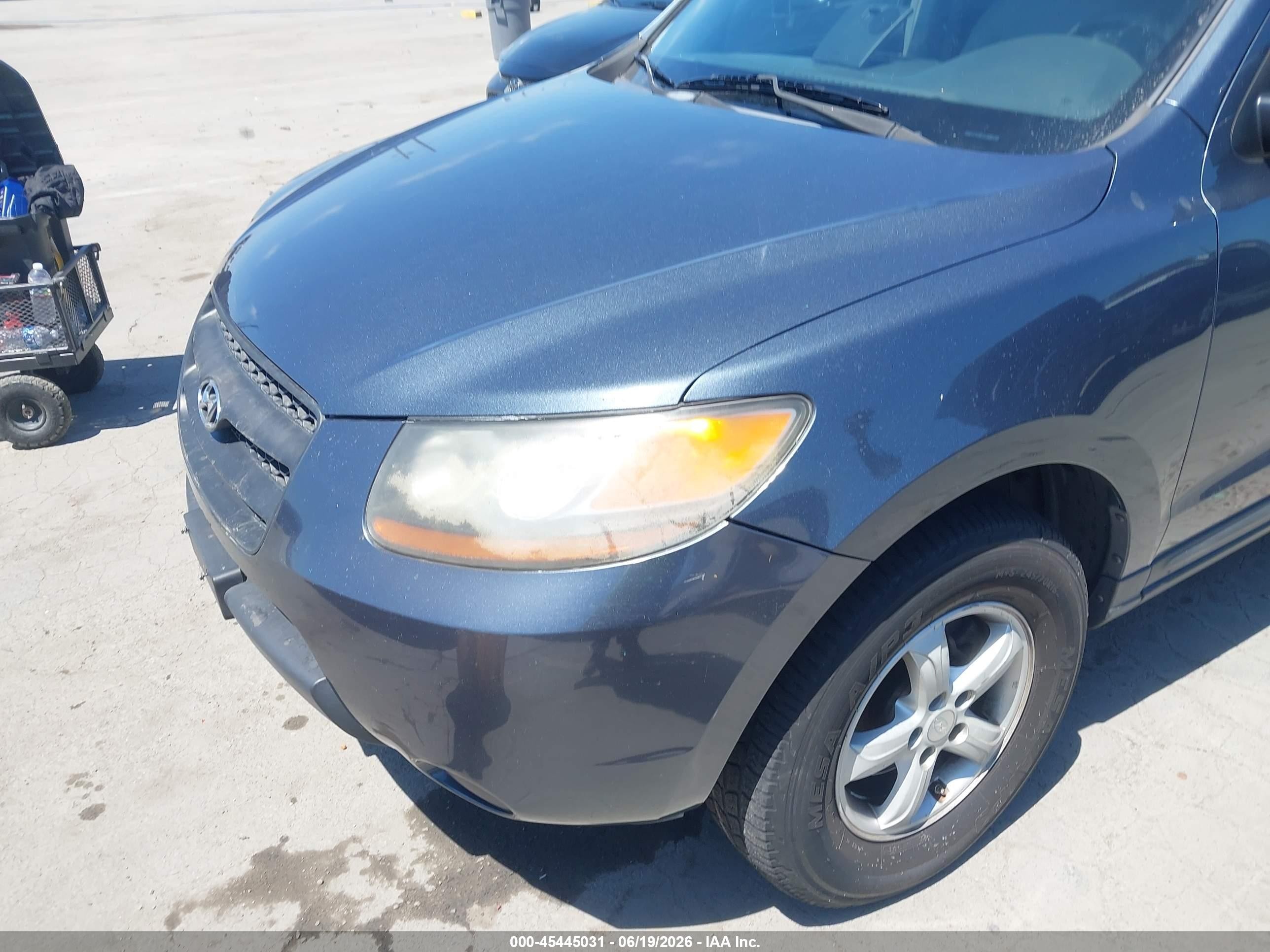 2008 Hyundai Santa Fe Gls Blue vin: 5NMSG73D88H153345