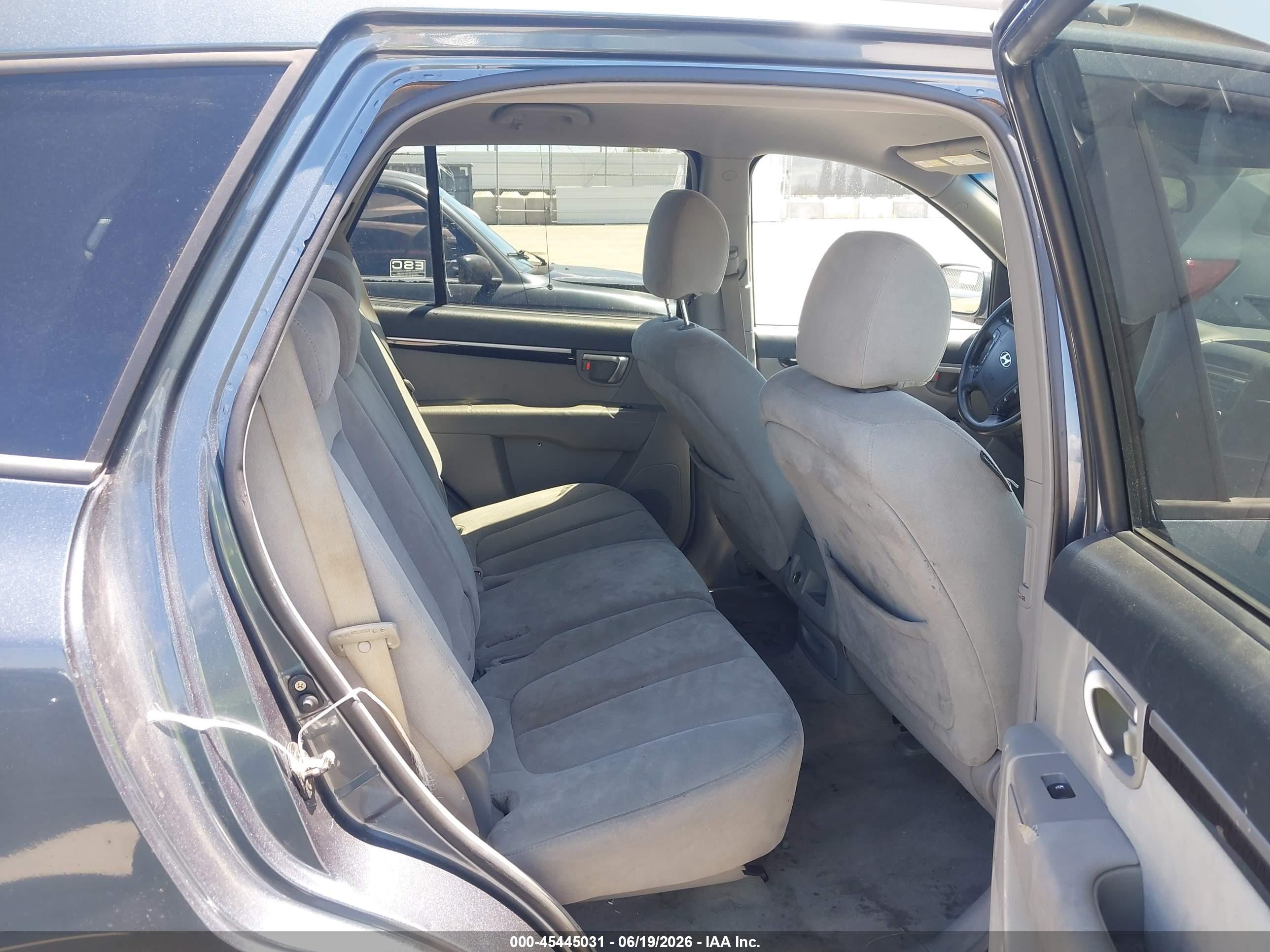 2008 Hyundai Santa Fe Gls Blue vin: 5NMSG73D88H153345