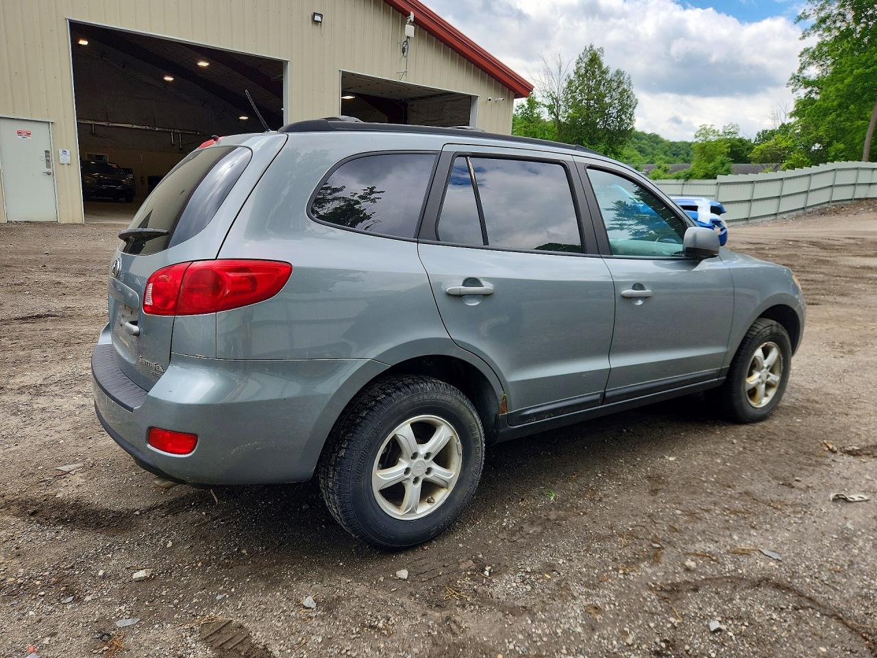 2008 Hyundai Santa Fe Gls Серебряный vin: 5NMSG73D88H170288