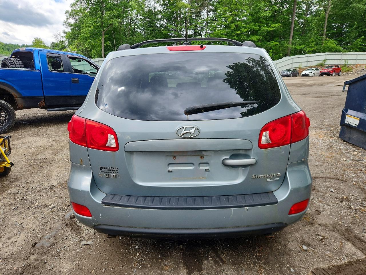 2008 Hyundai Santa Fe Gls Серебряный vin: 5NMSG73D88H170288