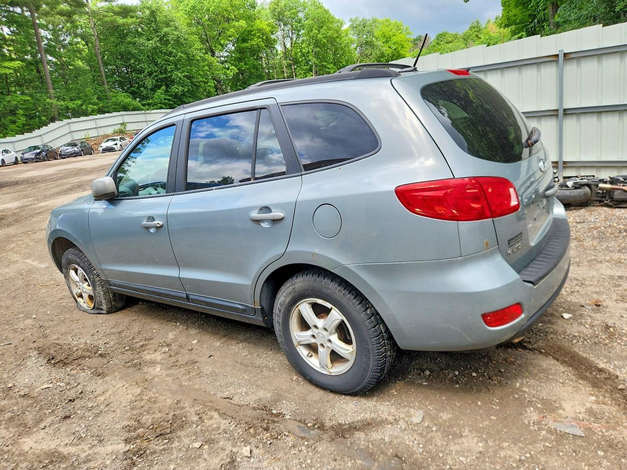 2008 Hyundai Santa Fe Gls Серебряный vin: 5NMSG73D88H170288