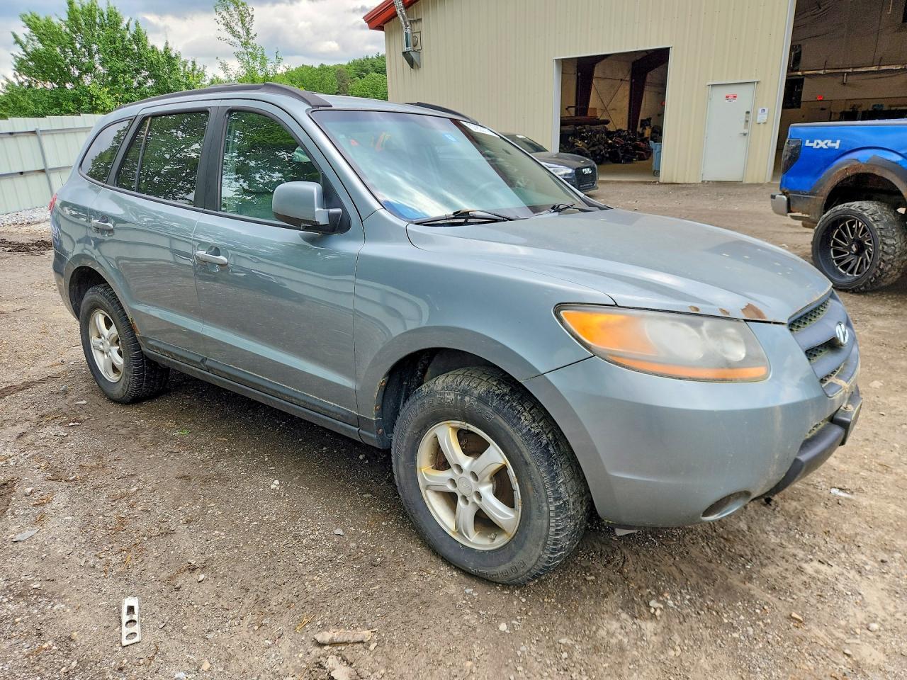 2008 Hyundai Santa Fe Gls Серебряный vin: 5NMSG73D88H170288