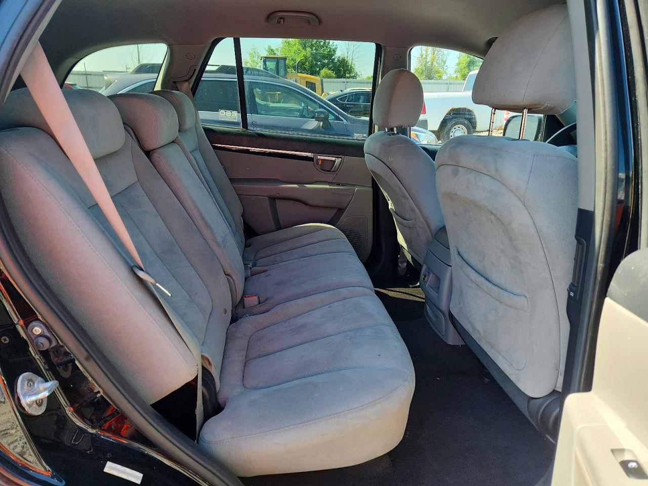 2008 Hyundai Santa Fe Gls Black vin: 5NMSG73D88H193702